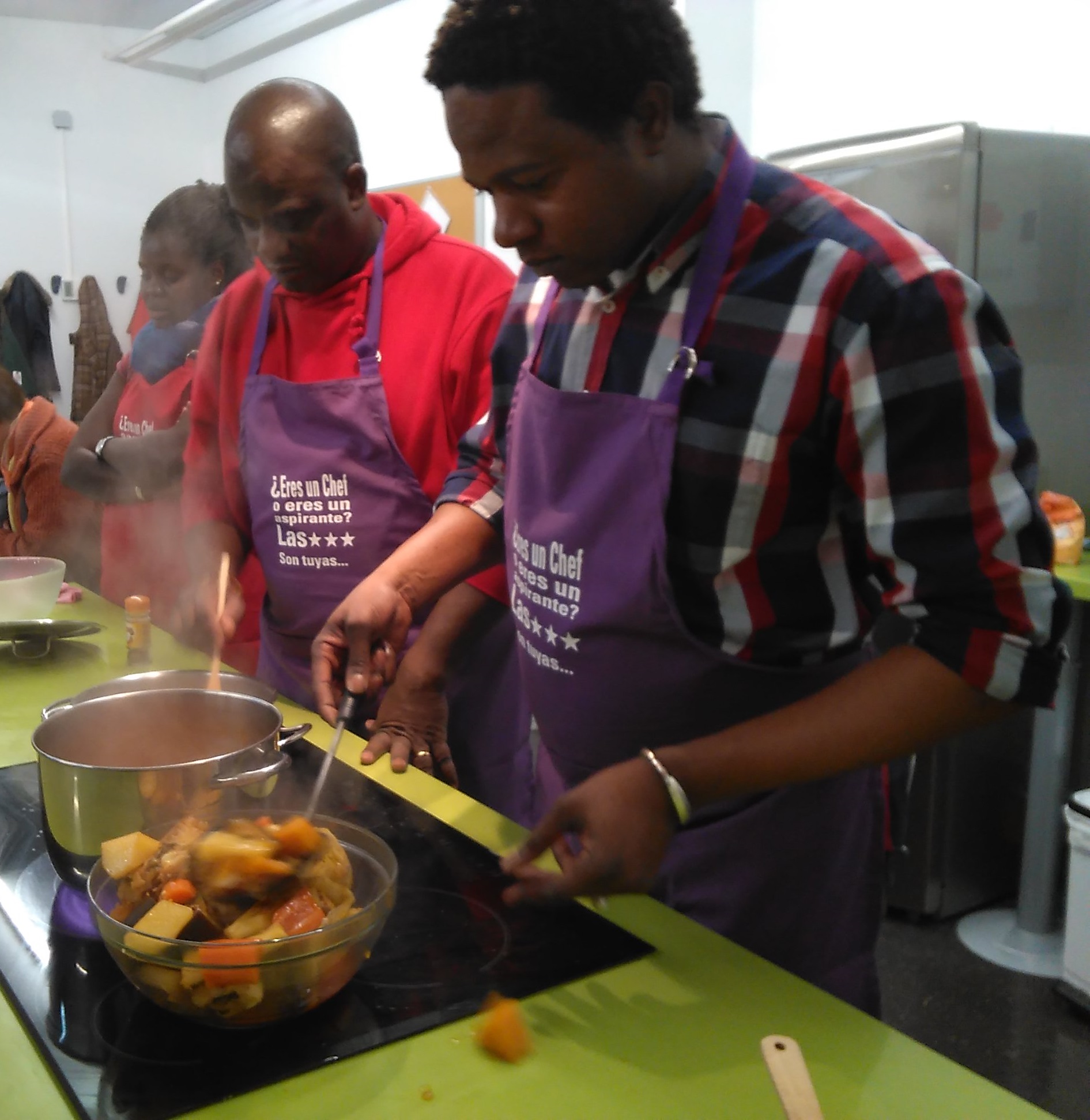 Curso de cocina de África Occidental de la Universidad Popular de Albacete